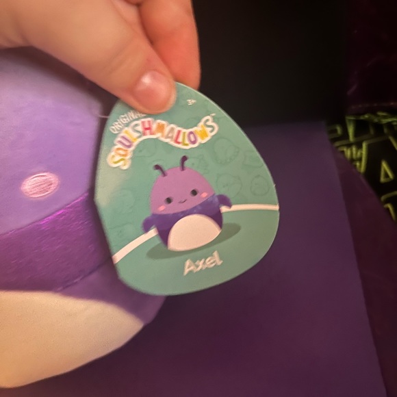 Squishmallows Axel the Beetle 7 Inch - Picture 2 of 2